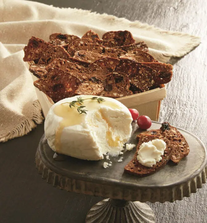 Goat Cheese and Crackers