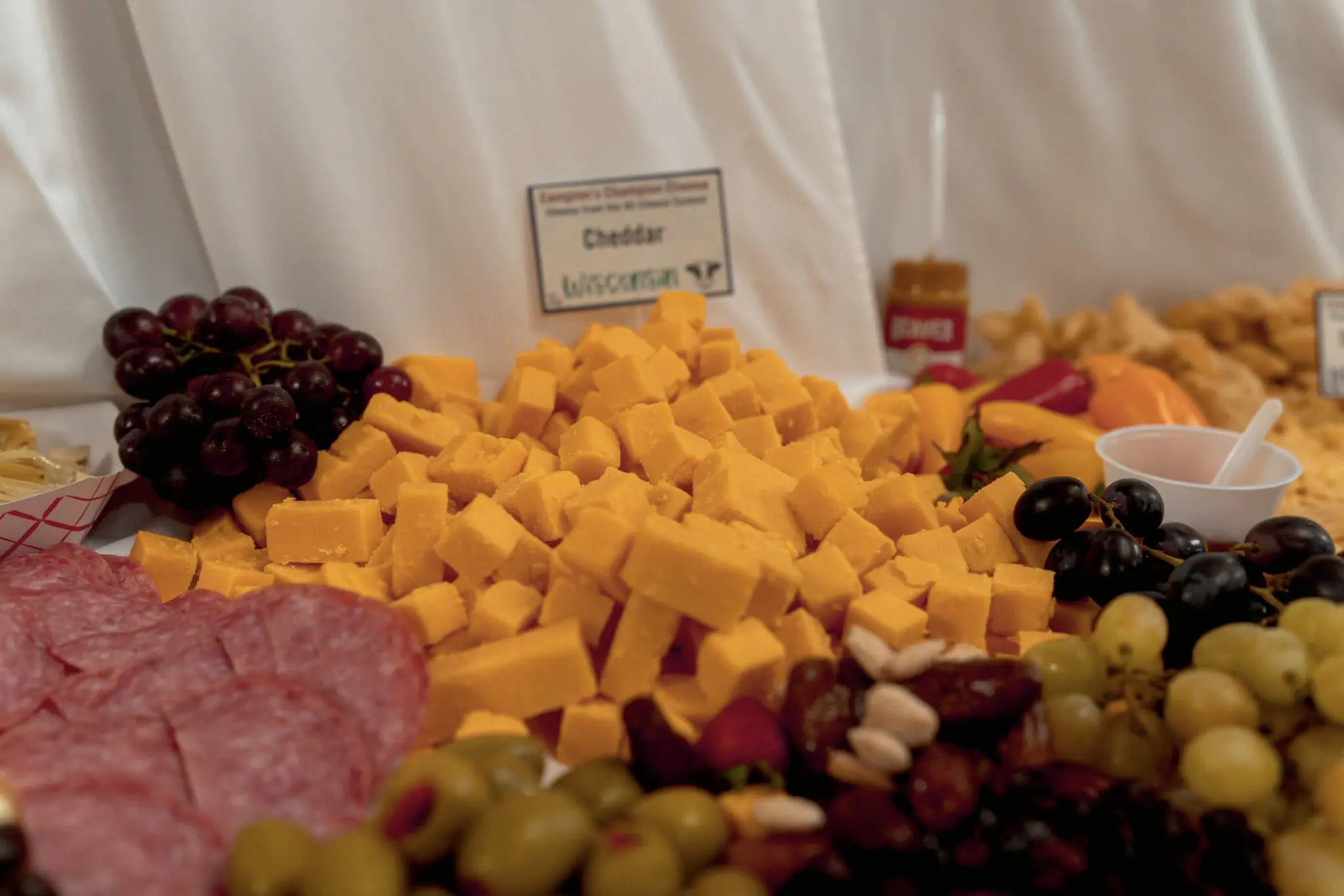 cheddar cheese cubes