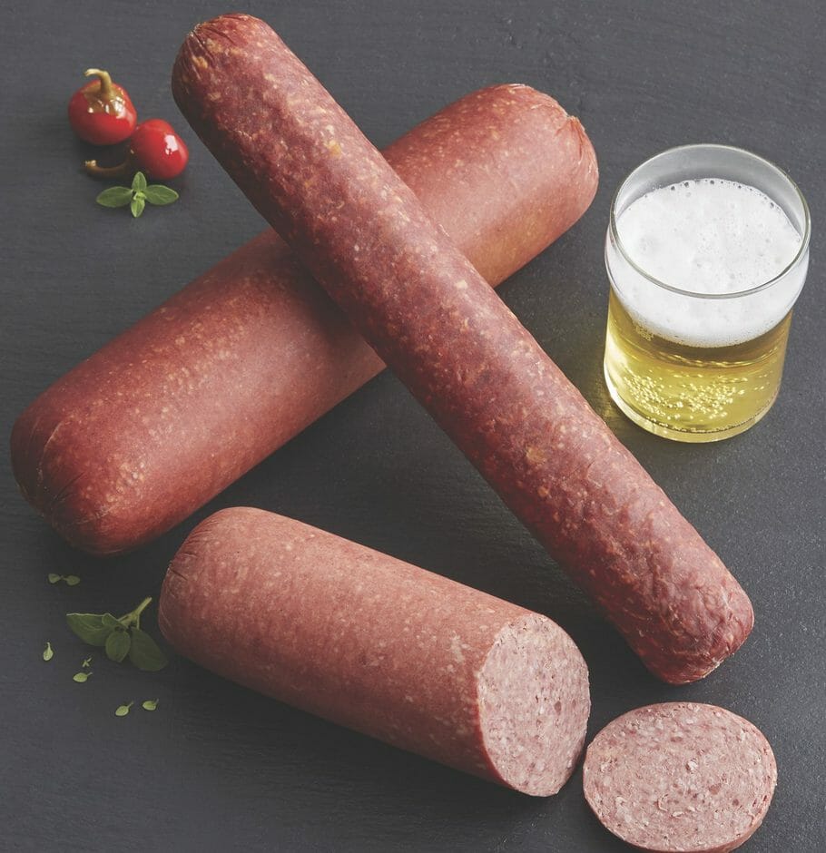 Hot links and beer cheese belong together