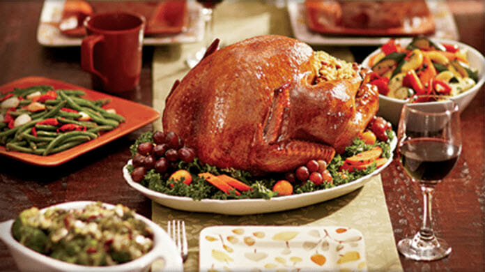 Thanksgiving Turkey with Red Wine